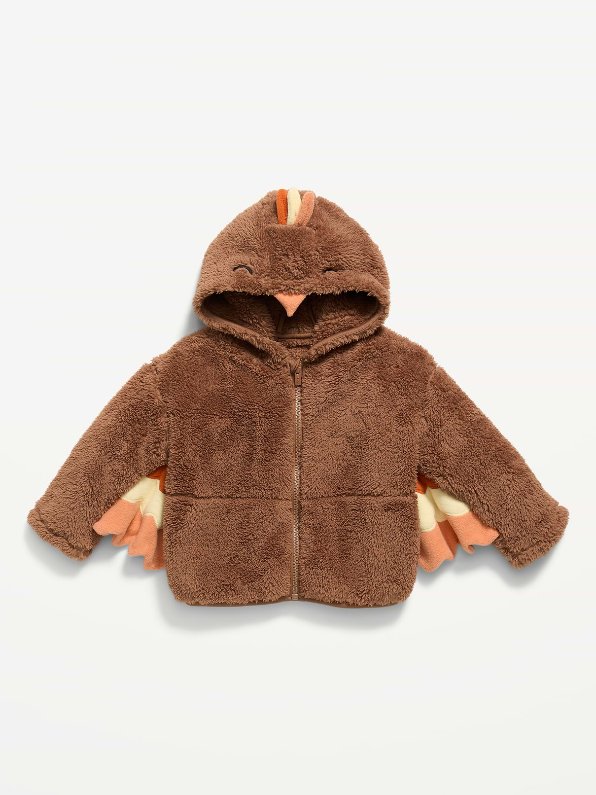 Image number 3 showing, Sherpa Critter Unisex Hooded Jacket for Toddler