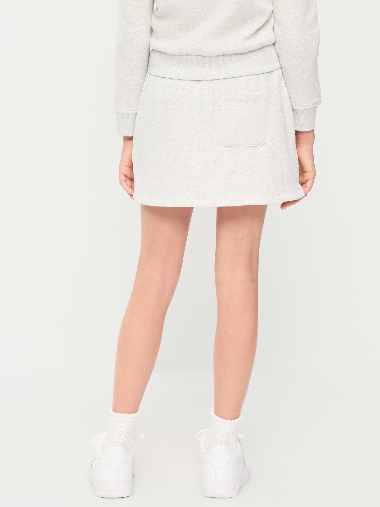 L'image numéro 2 présente Jupe-short en molleton pour fille