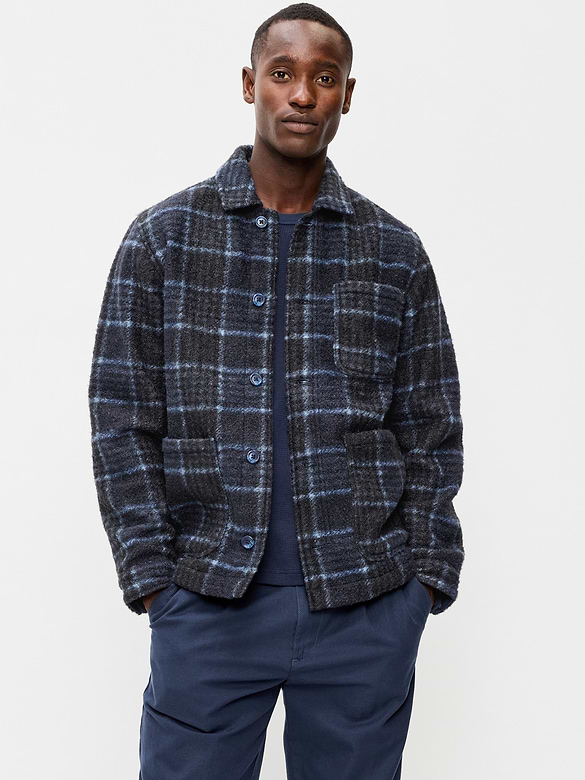 Wool-Blend Chore Jacket