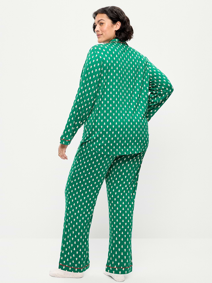Image 8 of 8, Sunday Sleep Knit Jersey Pant Set