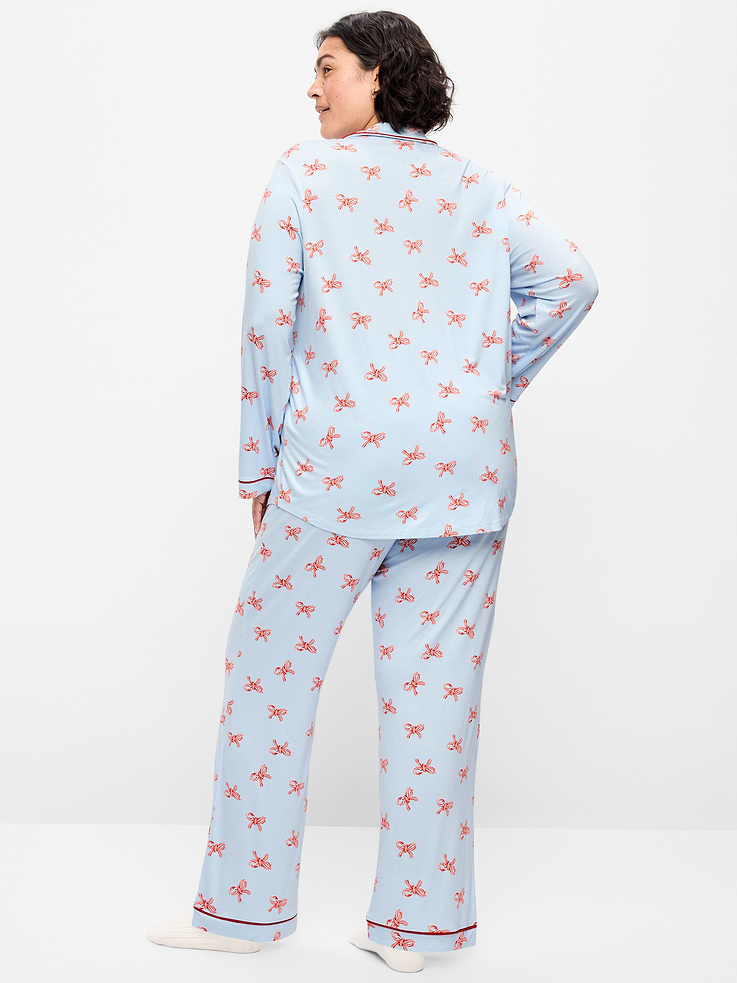 Image 8 of 8, Sunday Sleep Knit Jersey Pant Set