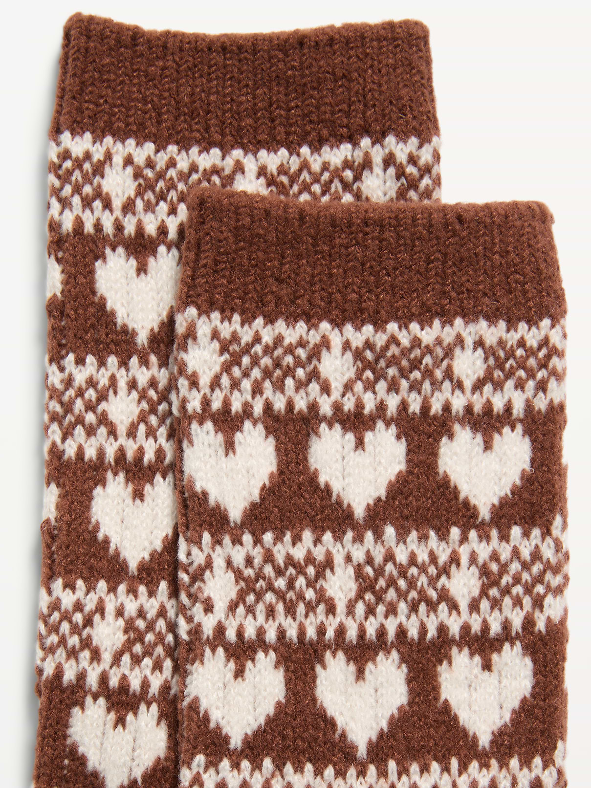 Image 2 of 2, Fair Isle Crew Socks for Women
