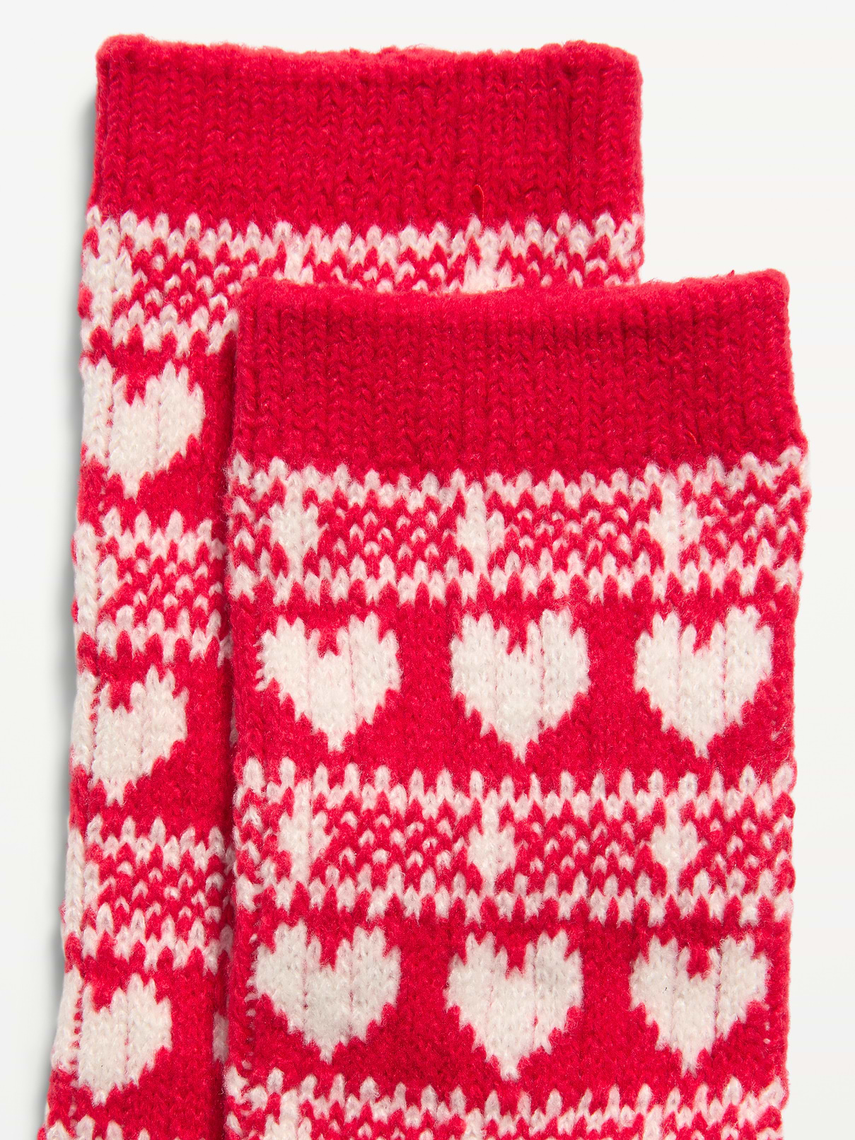 Image 2 of 2, Fair Isle Crew Socks for Women