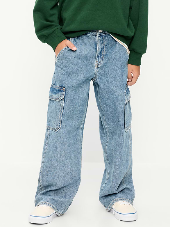 Super Baggy Cargo Jeans for Boys