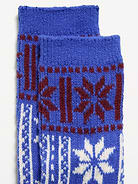 Image 2 of 2, Fair Isle Crew Socks for Women