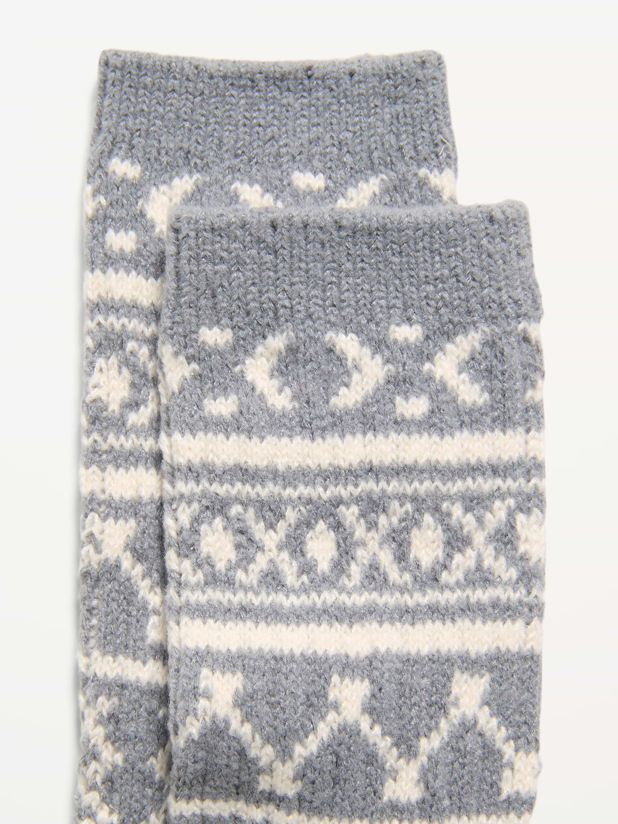 Image 2 of 2, Fair Isle Crew Socks for Women