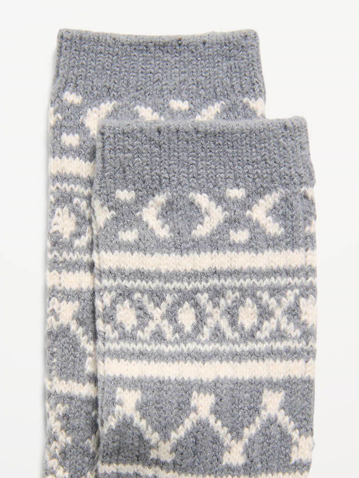 Image 2 de 2, Chaussettes à motif jacquard pour femme