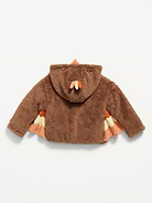 Image number 2 showing, Sherpa Critter Unisex Hooded Jacket for Toddler