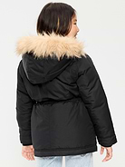 Image number 2 showing, Water-Resistant Parka Jacket for Girls