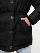 Image number 4 showing, Water-Resistant Parka Jacket for Girls