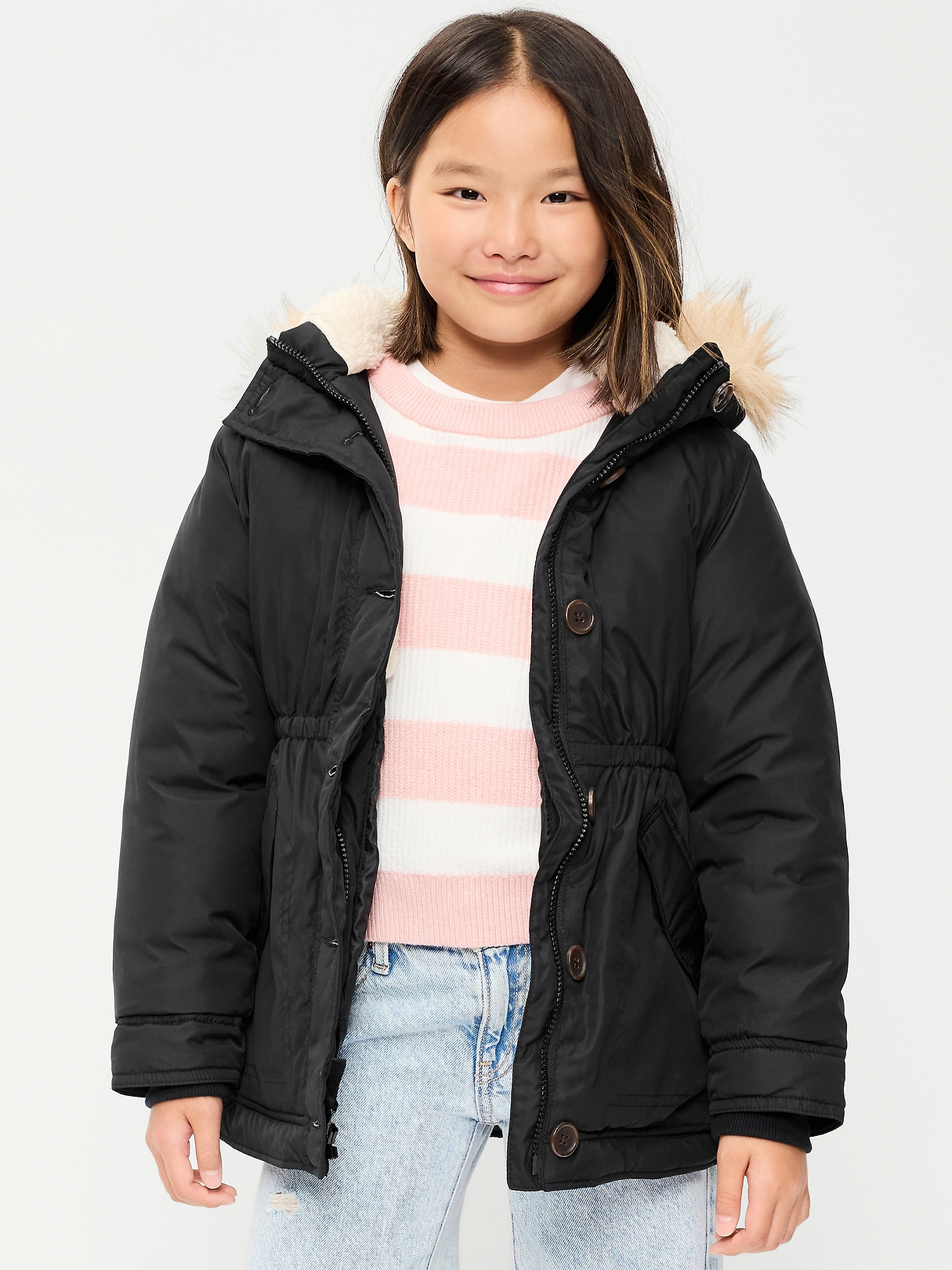 Water-Resistant Parka Jacket for Girls | Old Navy