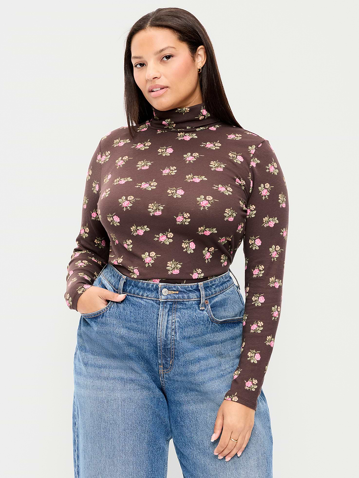 Image number 7 showing, Slim-Fit Printed Turtleneck