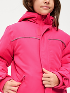 Image 3 of 4, Water-Resistant 2-In-1 Snow Jacket for Girls