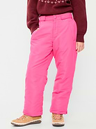 Image 2 of 4, Water-Resistant Snow Pants for Girls