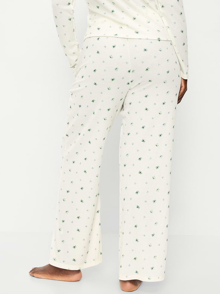 Image number 7 showing, Waffle-Textured Pajama Pants