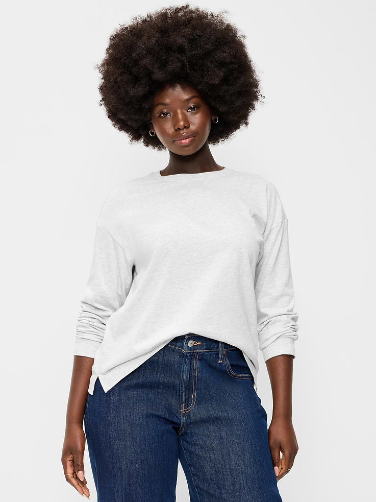 L'image numéro 5 présente T-shirt ras du cou rétro