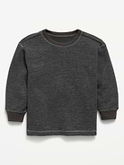 Image number 1 showing, Long-Sleeve Waffle Knit T-Shirt for Toddler Boys