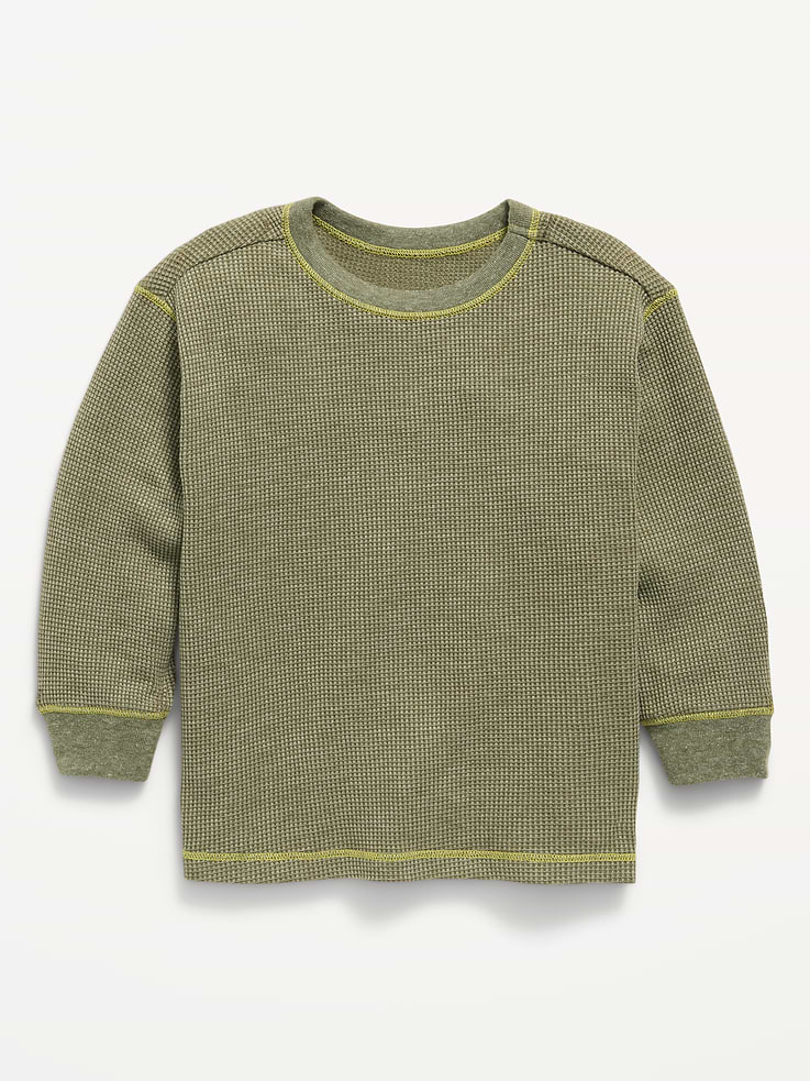 Image 1 of 1, crew neck, long sleeves, drop shoulders, Product #910918