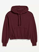 Image 2 of 2, SoComfy Bubble-Hem Hoodie Sweatshirt