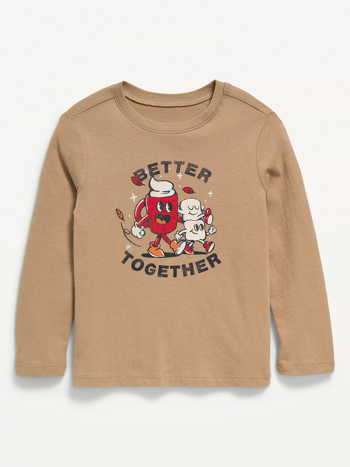 Image 1 of 1, crew neck, long sleeves, graphic at front, Product #911059