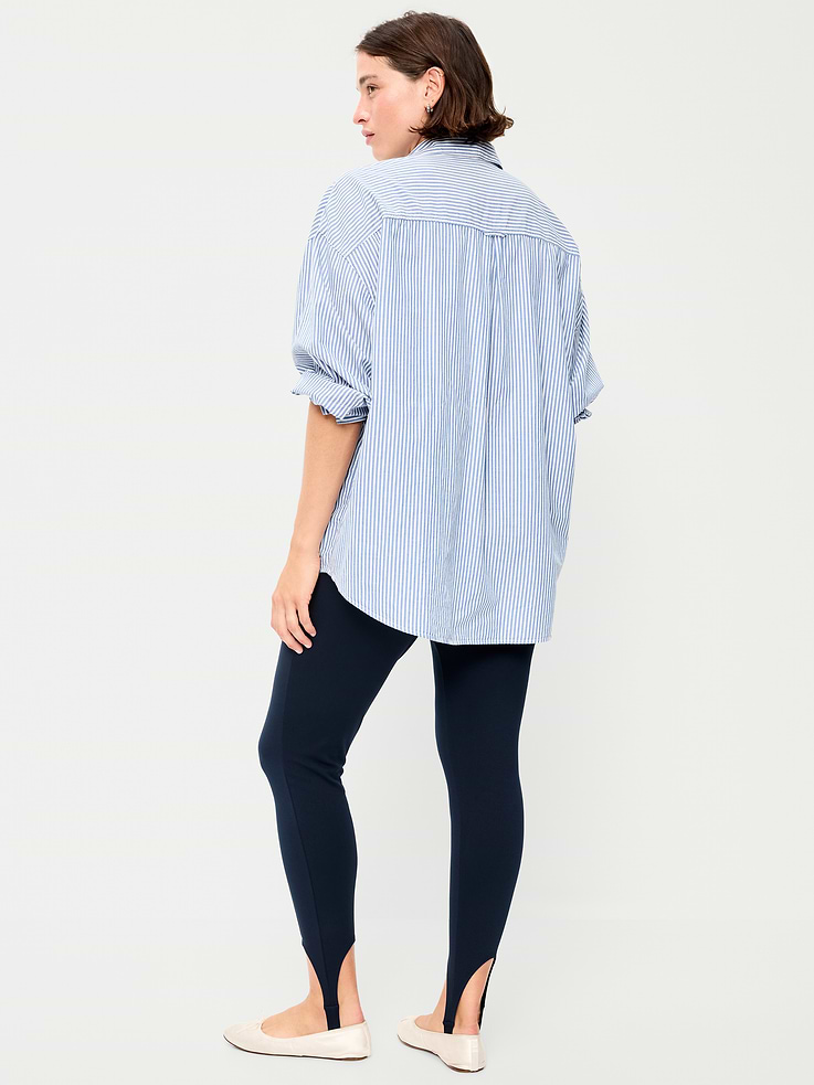Image 6 of 8, High-Waisted Stirrup Leggings for Women