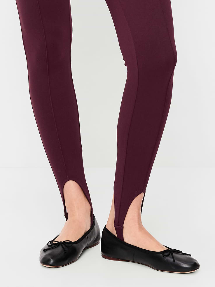 Image 4 of 8, High-Waisted Stirrup Leggings for Women