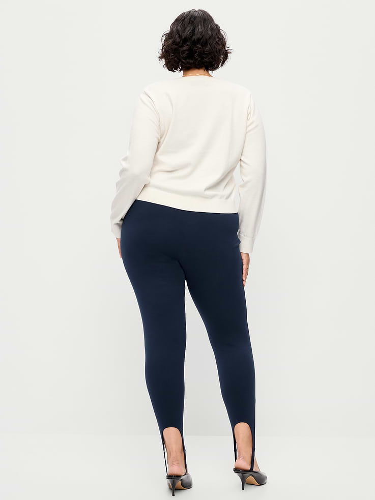 Image 8 of 8, High-Waisted Stirrup Leggings for Women