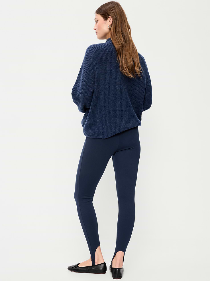 Image 3 of 8, High-Waisted Stirrup Leggings for Women