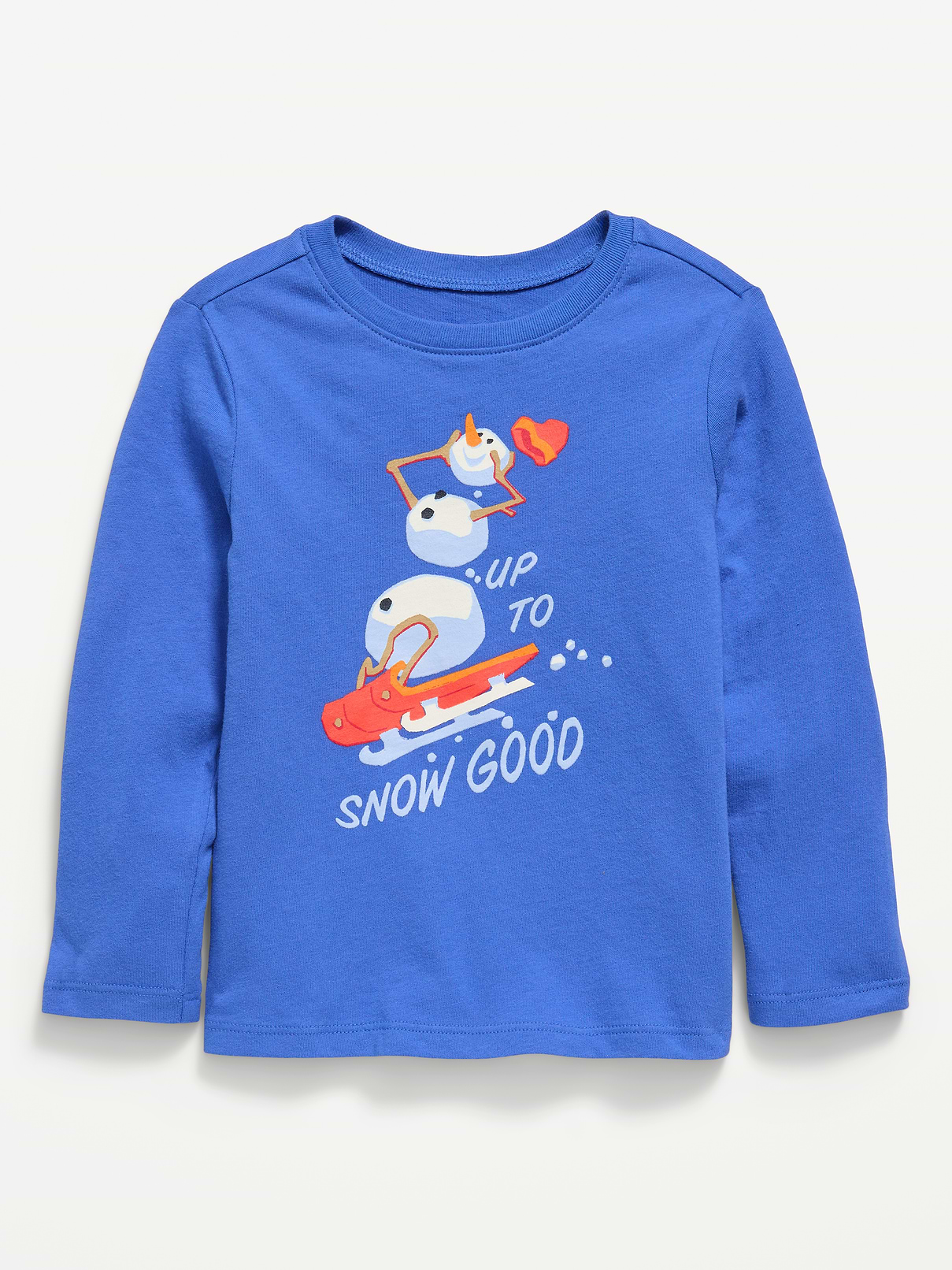 Image 1 of 1, crew neck, long sleeves, graphic at front, Product #911059