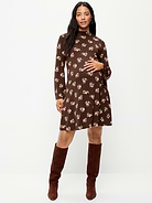 Image 1 of 2, mock neck, long bell sleeves, Product #915841