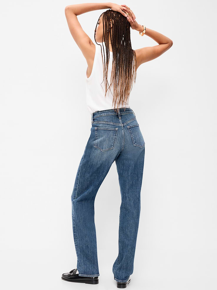 Image 3 of 9, High-Waisted OG Loose Jeans