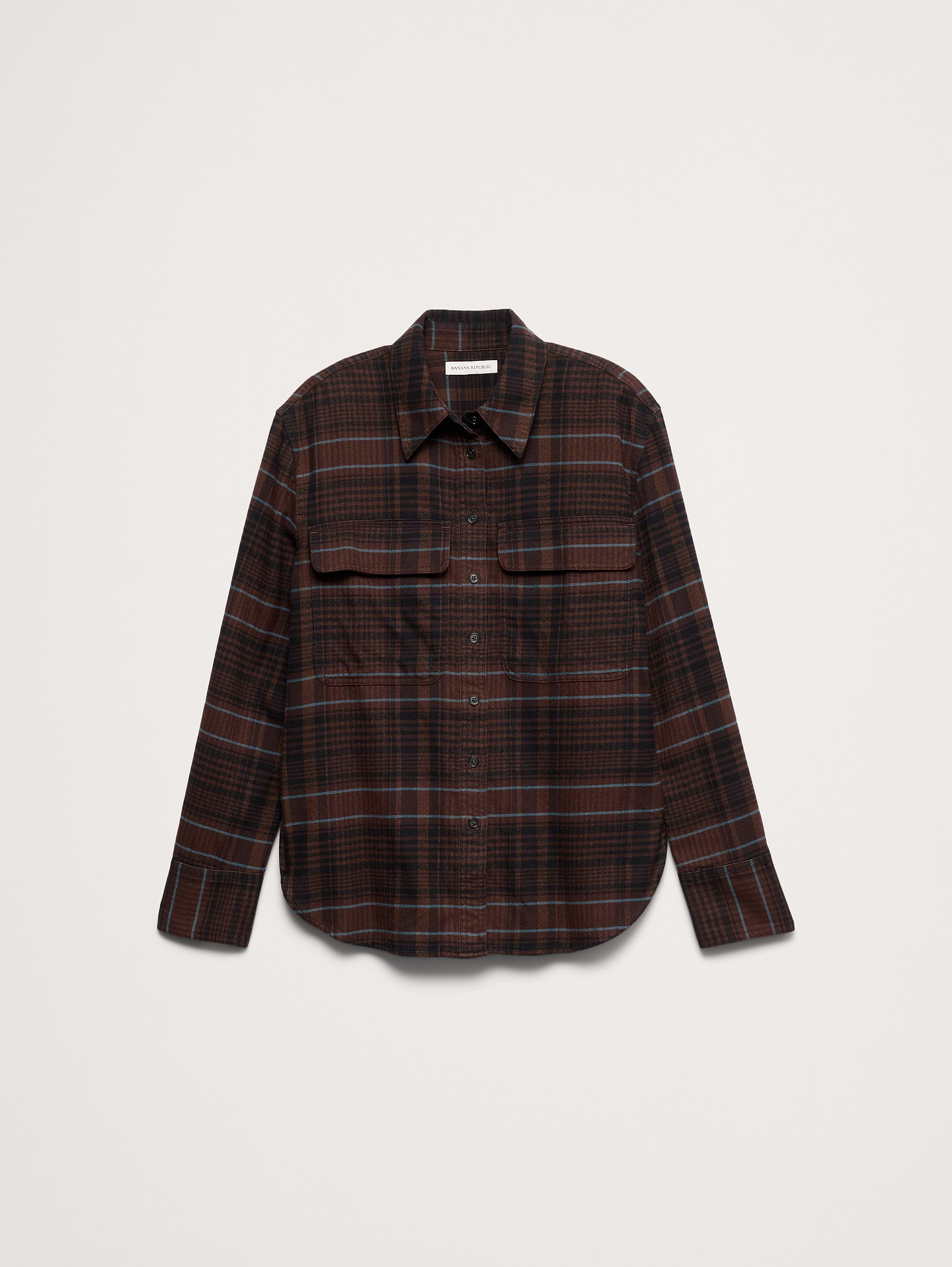 Image 4 of 7, Oversized Cotton Twill Utility Pocket Shirt