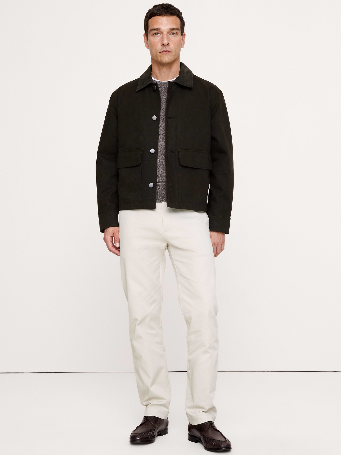 Image number 1 showing, Straight Italian-Stretch Chino