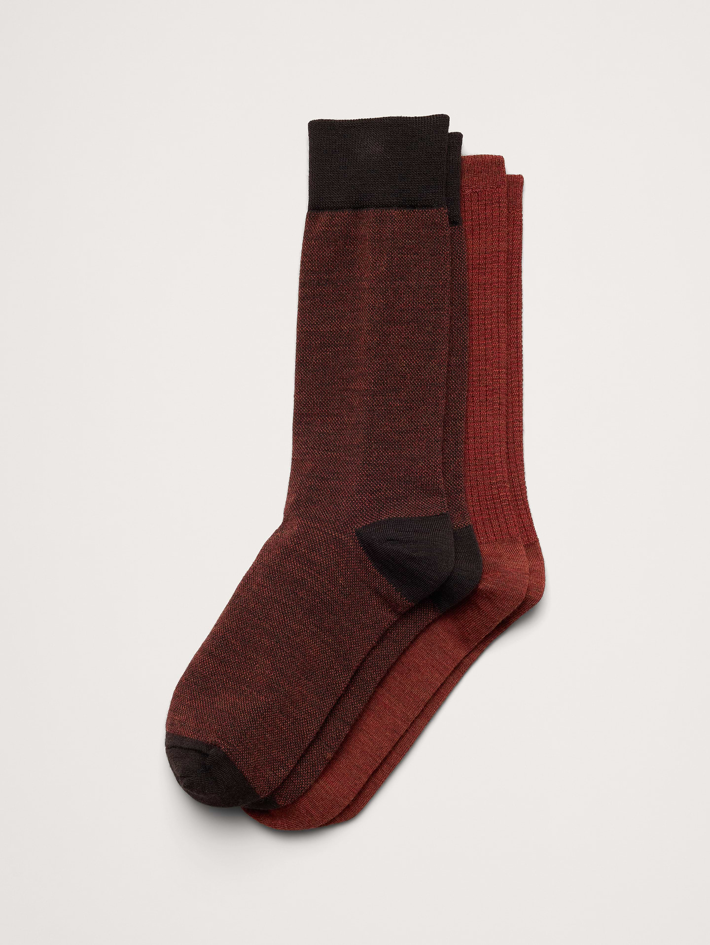 L'image numéro 1 présente Chaussettes en laine mérinos respirante (paquet de 2 paires)