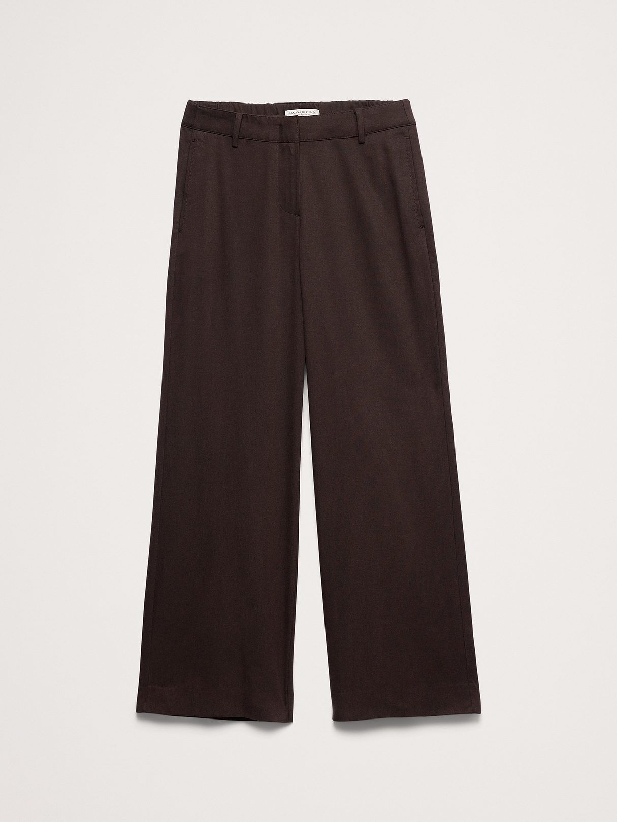 The Everyday Wide-Leg Pant in Tencel™-Cotton | Banana Republic