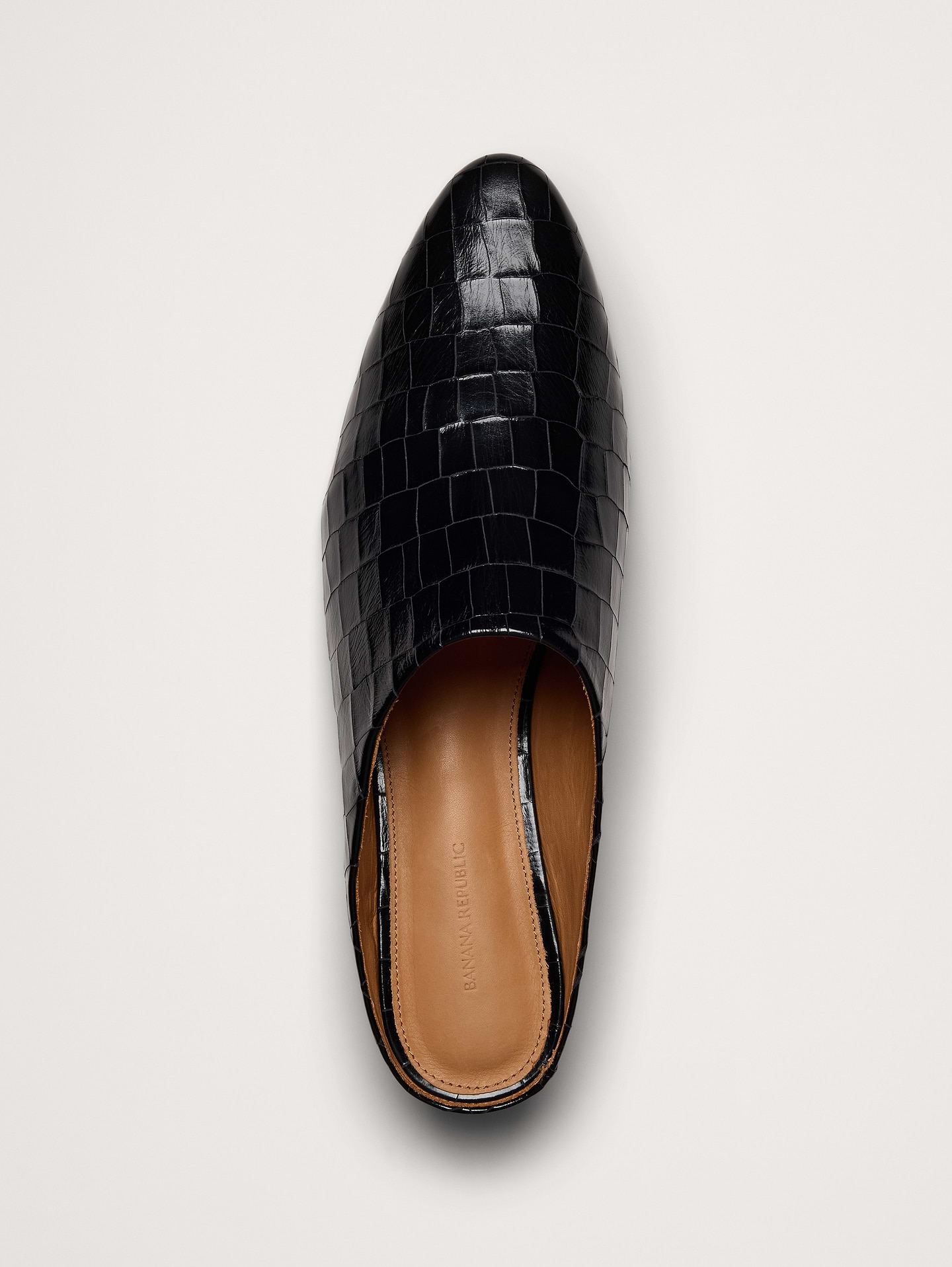 Image 4 of 8, Italian Leather Mule
