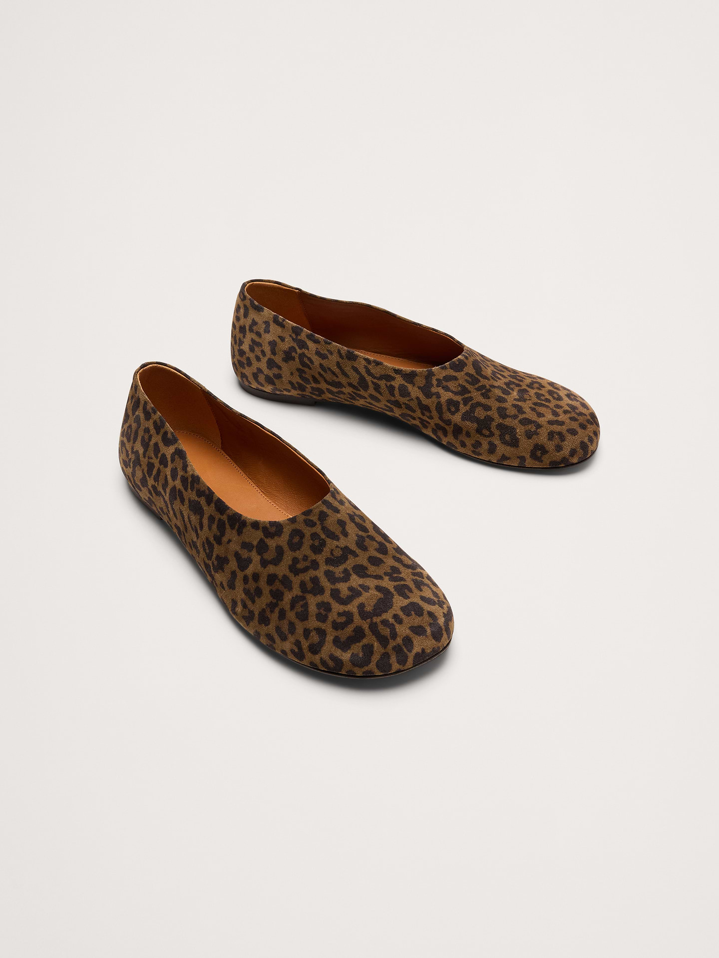 Image 2 of 8, Italian Suede Ballet Flat