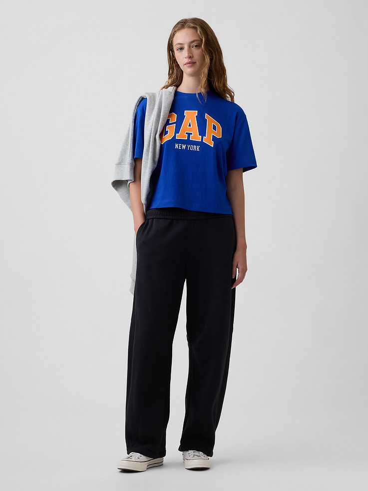 Image 3 of 5, Relaxed Gap NY Logo T-Shirt