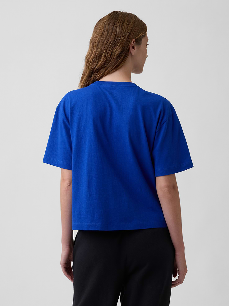 Image 2 of 5, Relaxed Gap NY Logo T-Shirt