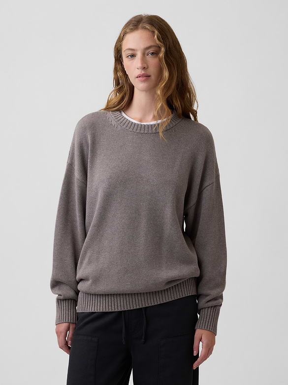 Oversized Crewneck Sweater