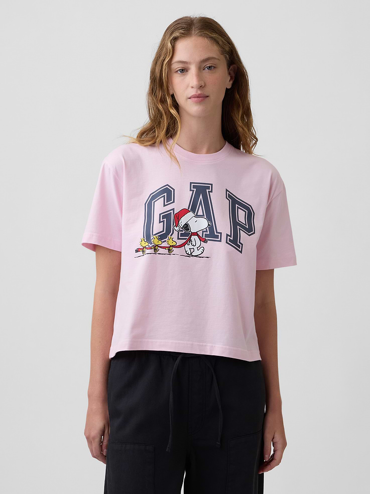 Image number 1 showing, Peanuts Relaxed Gap Logo T-Shirt
