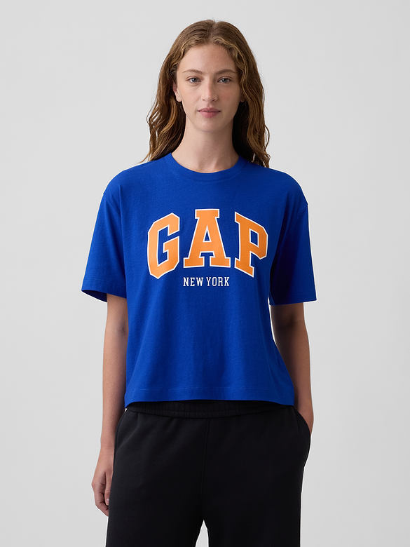 Relaxed Gap NY Logo T-Shirt