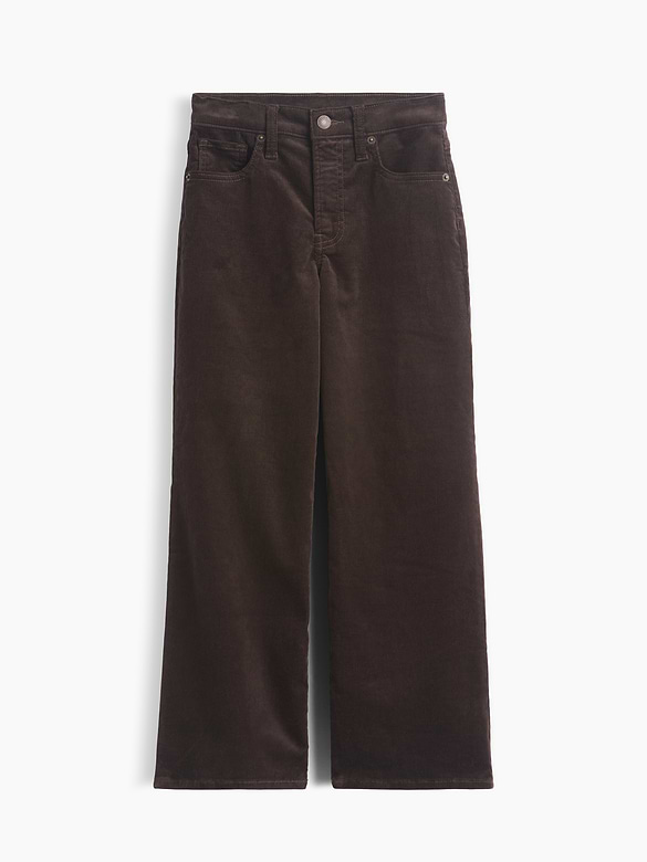 Kids Low Rise Corduroy Stride Wide-Leg Jeans