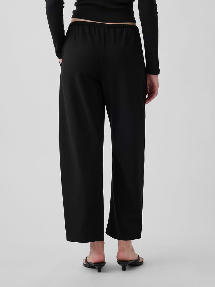 Image 4 of 6, Mid Rise Easy Barrel Ankle Pants