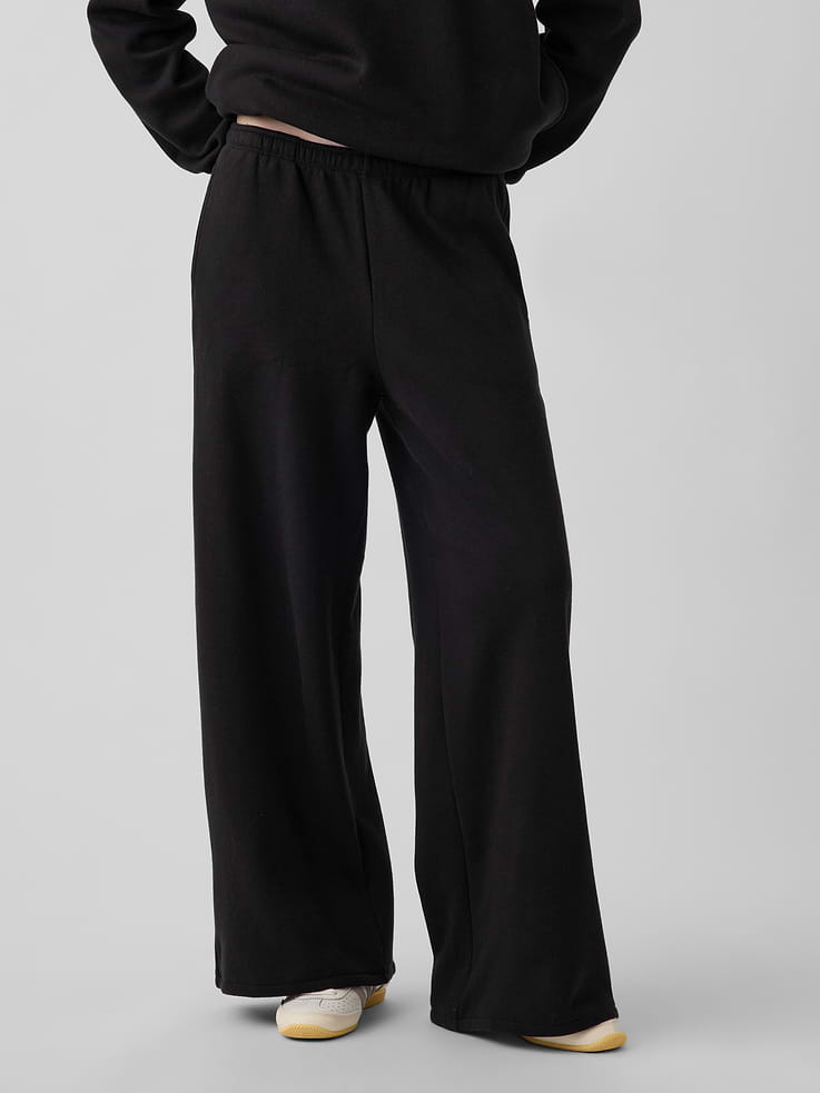Image number 2 showing, VintageSoft Baggy Wide-Leg Sweatpants