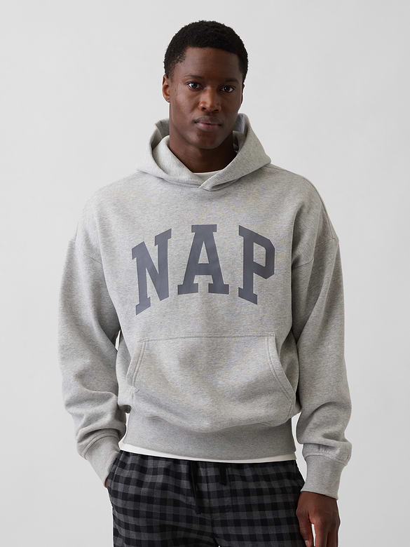 Adult VintageSoft NAP Logo Hoodie