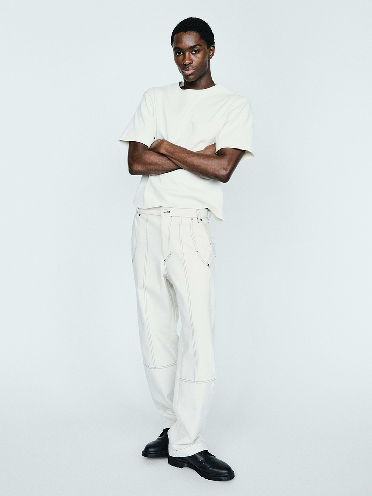 Image number 8 showing, GapStudio Relaxed Utility Jeans