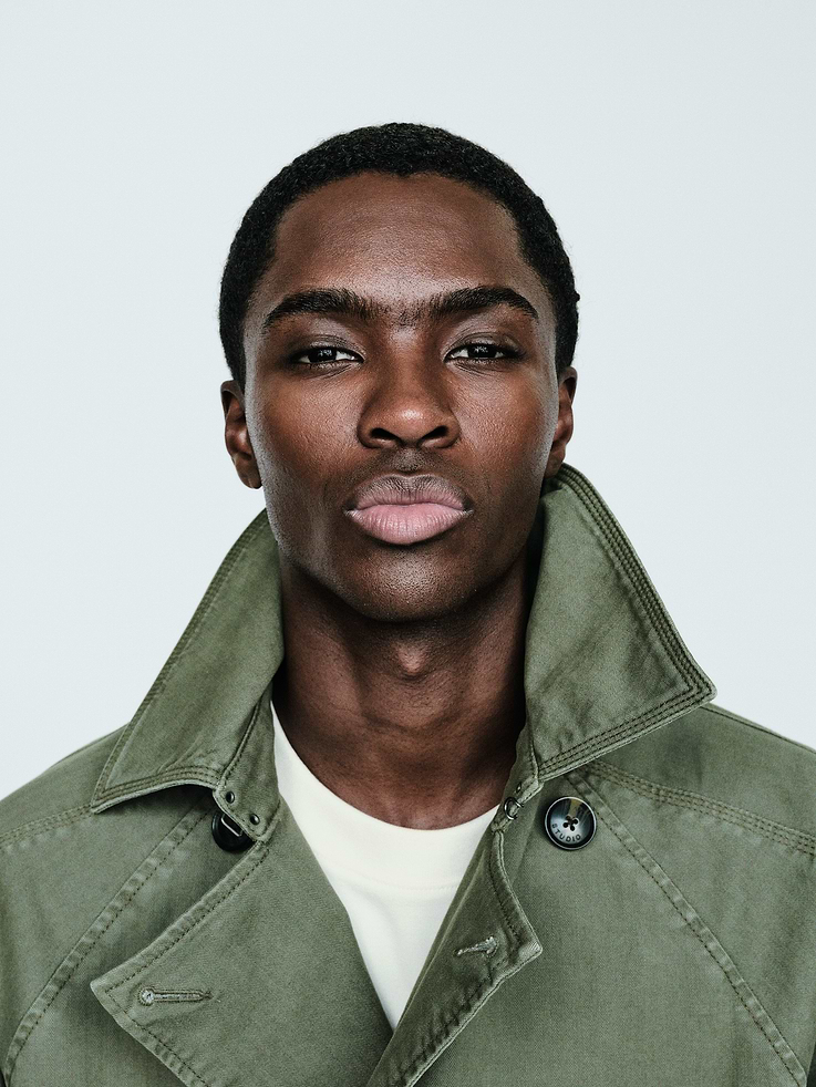 Image number 6 showing, GapStudio Herringbone Peacoat