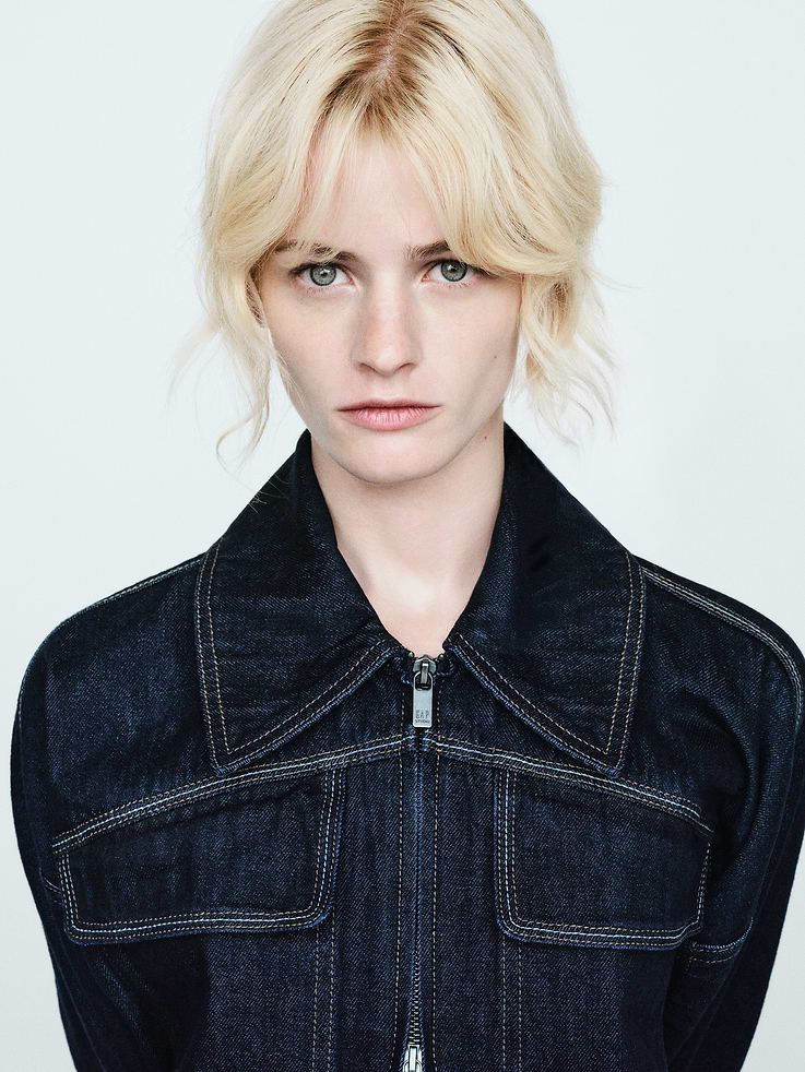 Image number 8 showing, GapStudio Double-Pocket Denim Jacket