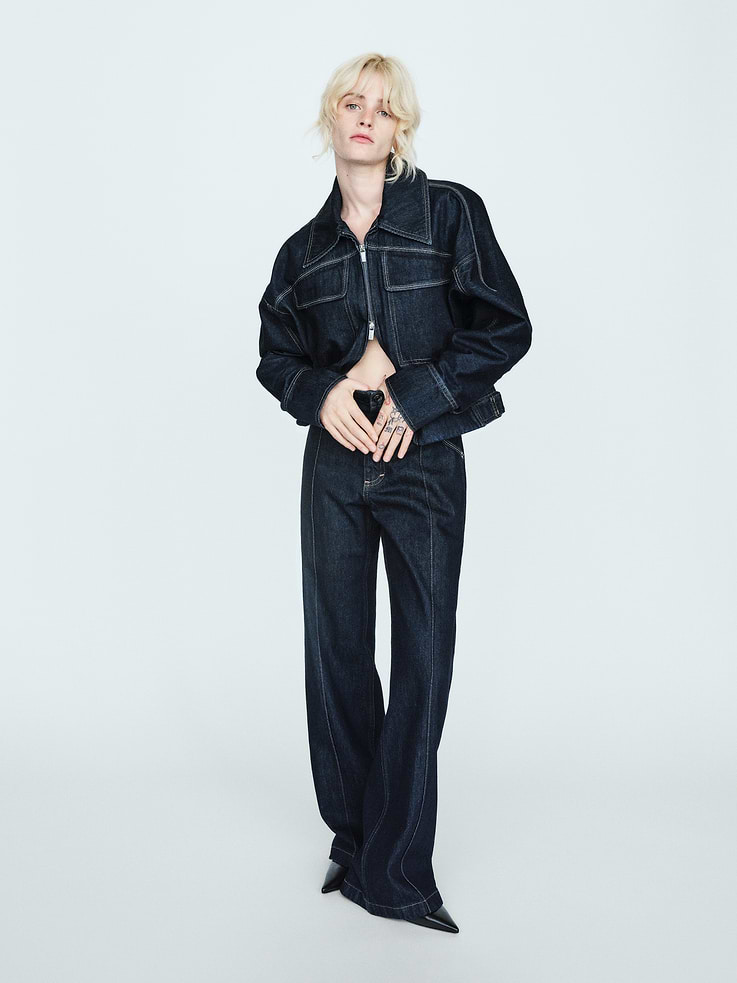 Image number 8 showing, GapStudio High Rise Pintuck Jeans
